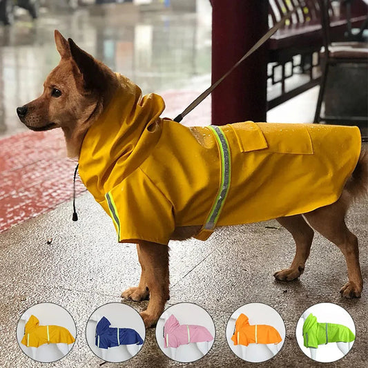 Corgi Cloak Style Dog Raincoat - VelyZoo